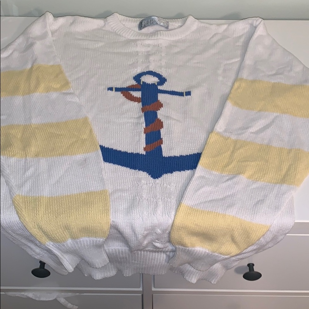 Vintage nautical pullover